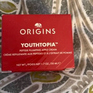Origins Youthtopia Peptide Plumping Apple Cream new in box 1.7 oz